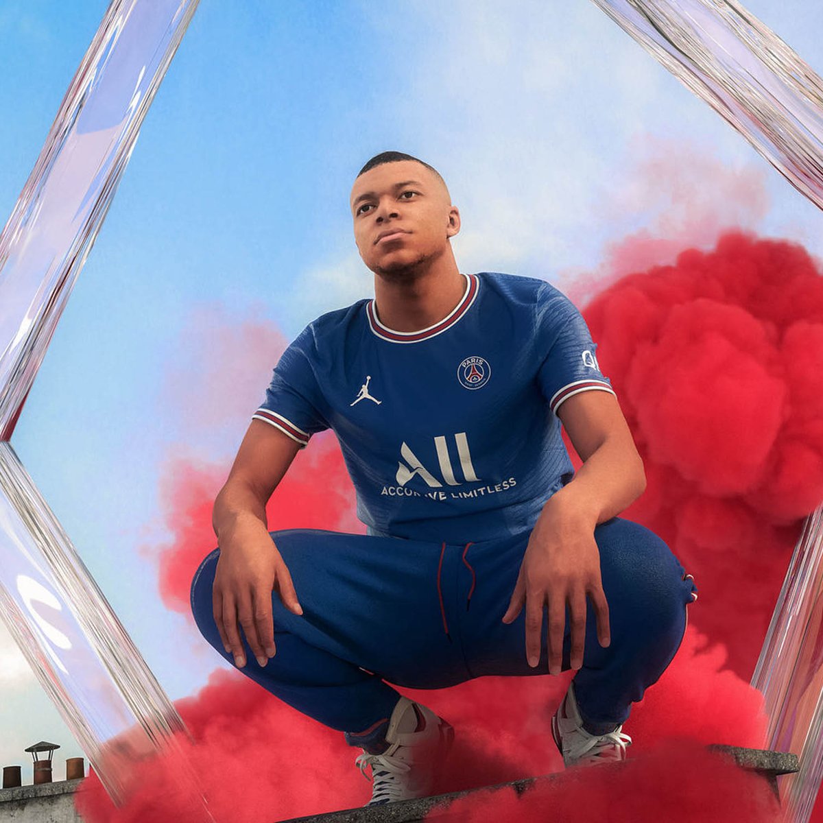 パリ・サンジェルマンのホーム用ユニフォームに初のジャンプマン