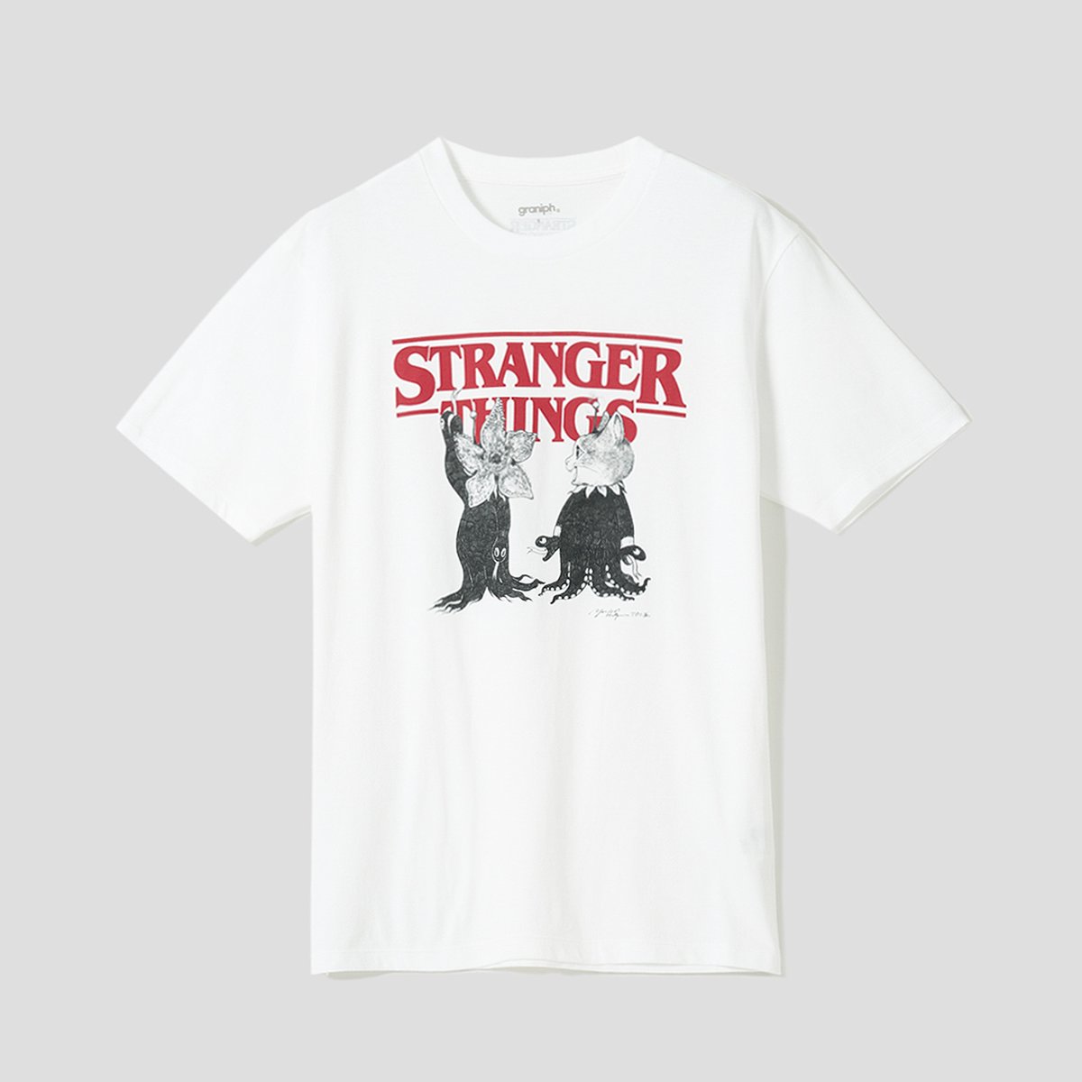 グラニフ × ストレンジャー・シングス新作 ヒグチユウコ描き下ろし