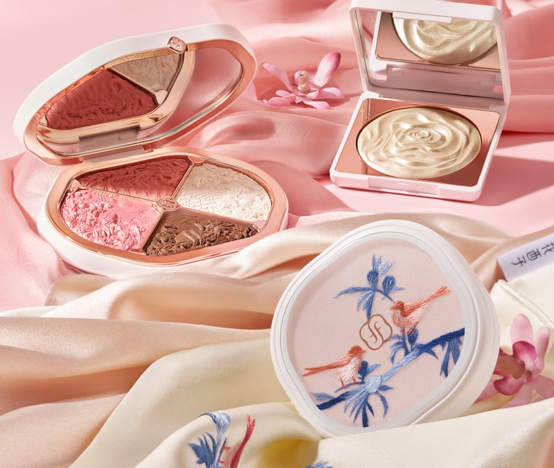 中国発コスメ「花西子」が銀座店オープン記念で限定品を発売 66個限定で