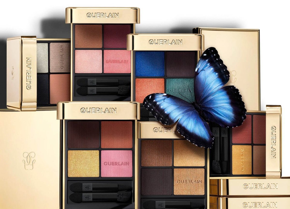 ゲランの新作アイシャドウが誕生 自然のモチーフに着想した大胆な