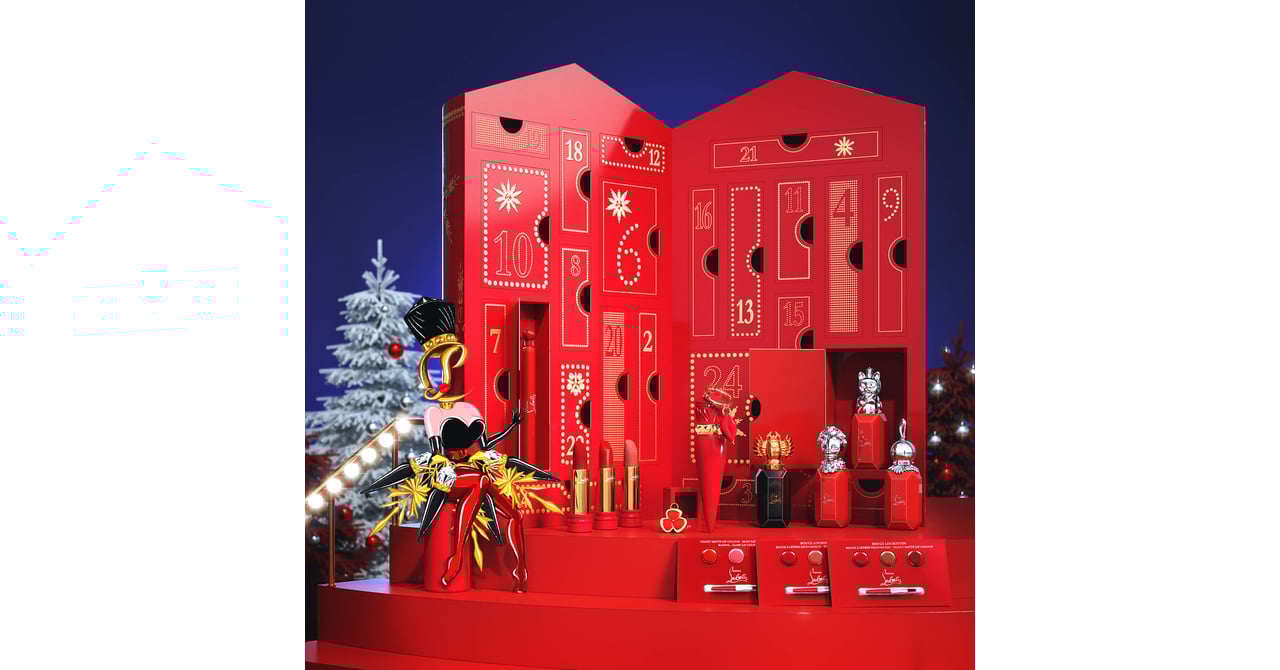 クリスチャン ルブタン ビューティ：赤を基調とした豪華ホリデー