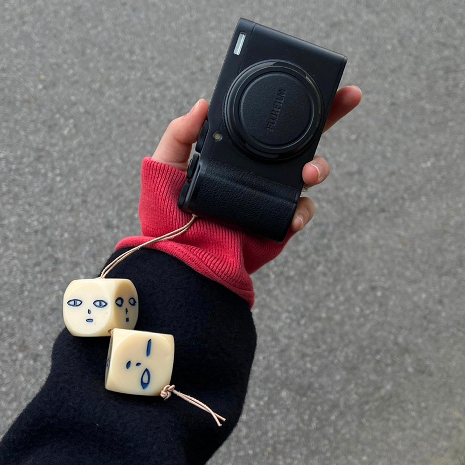 39etc X Madoka Rindal | Face Dice Keyring – feg Tokyo