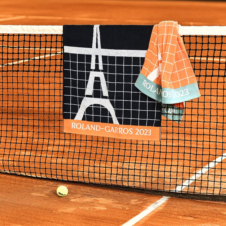2023 Roland-Garros player towel - Navy | Roland-Garros Store