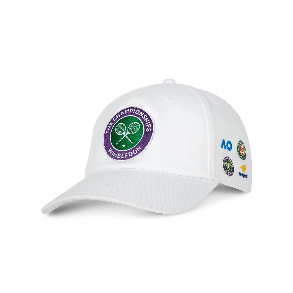 Roland-Garros Wimbledon Grand Slam Cap - White | Roland-Garros Store