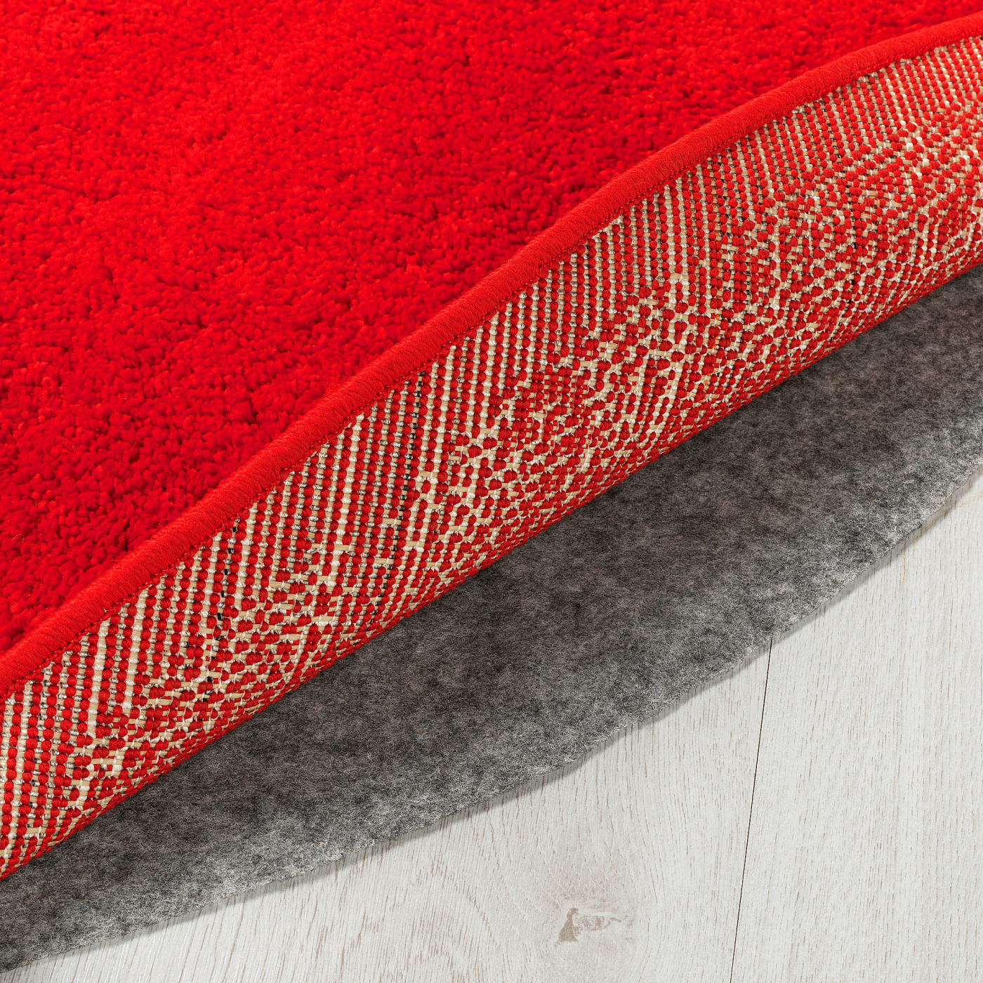 STOENSE rug, low pile red - IKEA