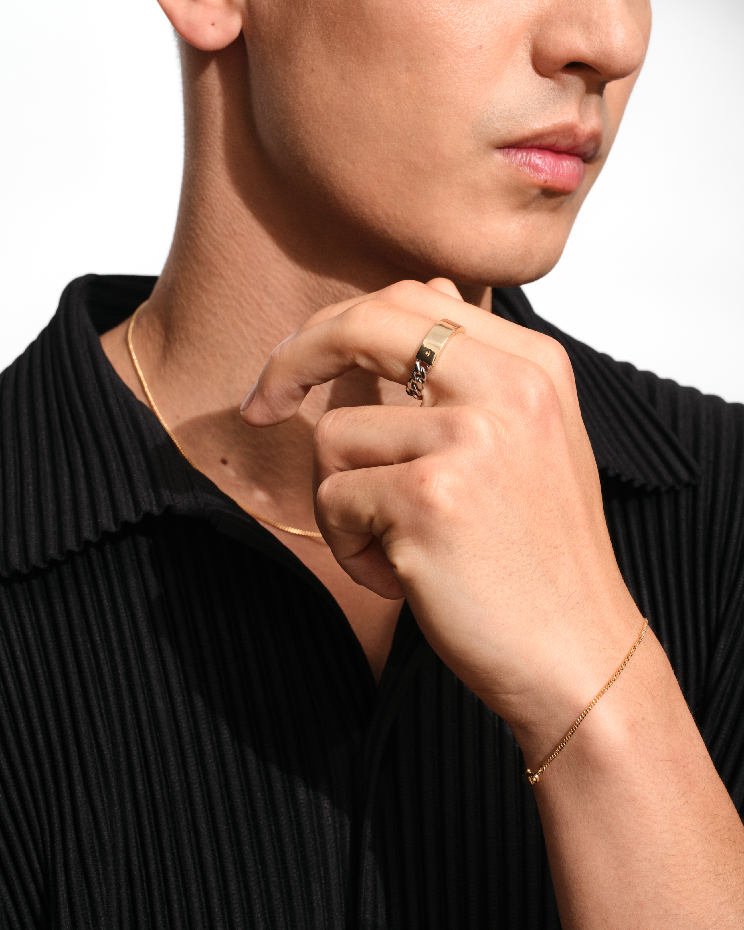 Billie Bracelet Gold - Tom Wood Project Official Online Store