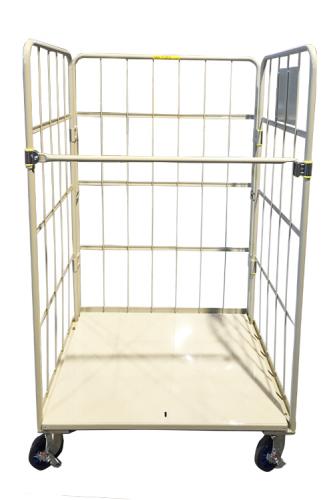 50台以上】新品カゴ台車 ワークテナー W1100×D800×H1700mm 底板