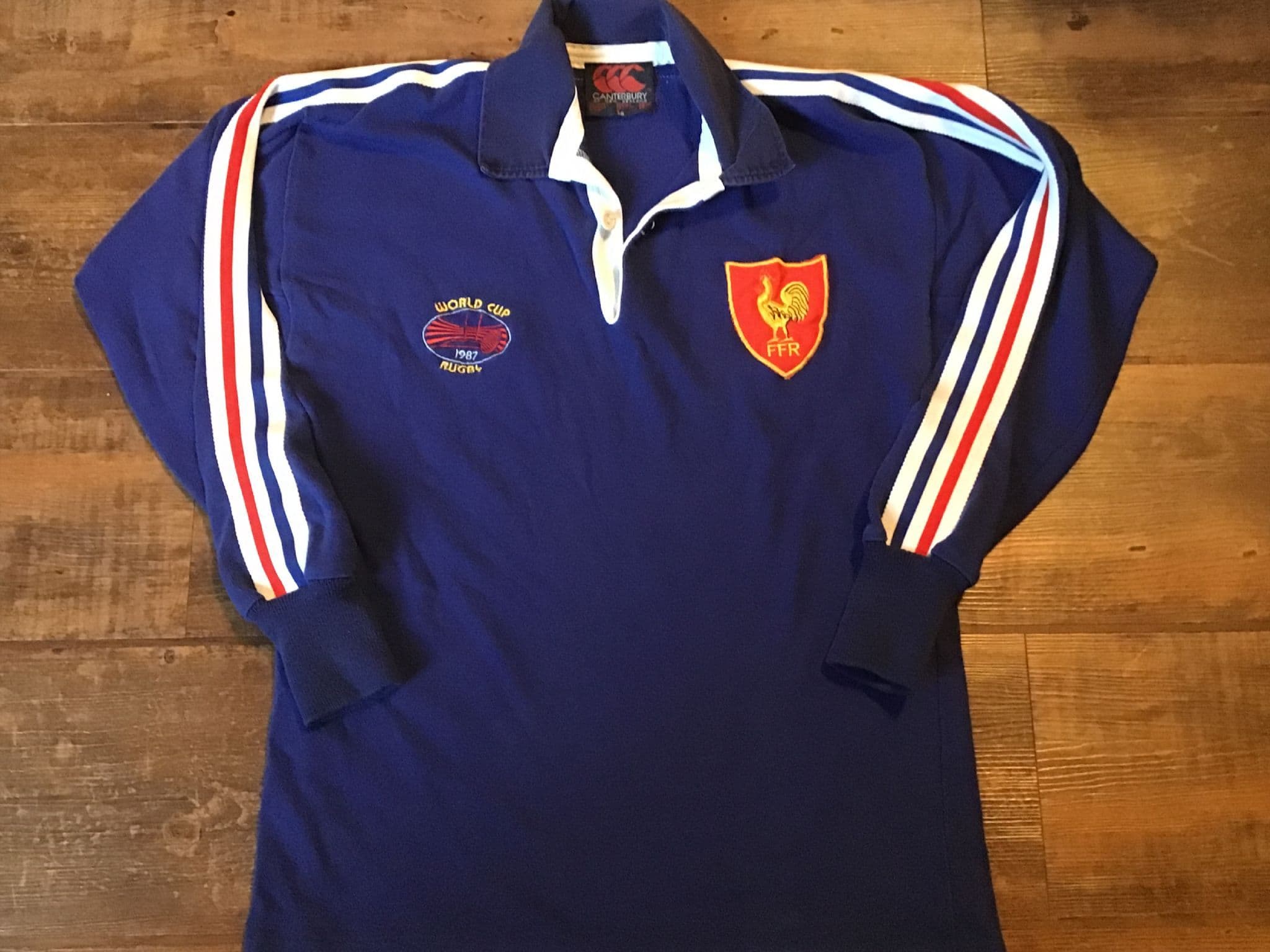 Classic Rugby Shirts | 1987 France Vintage Old Retro Jerseys