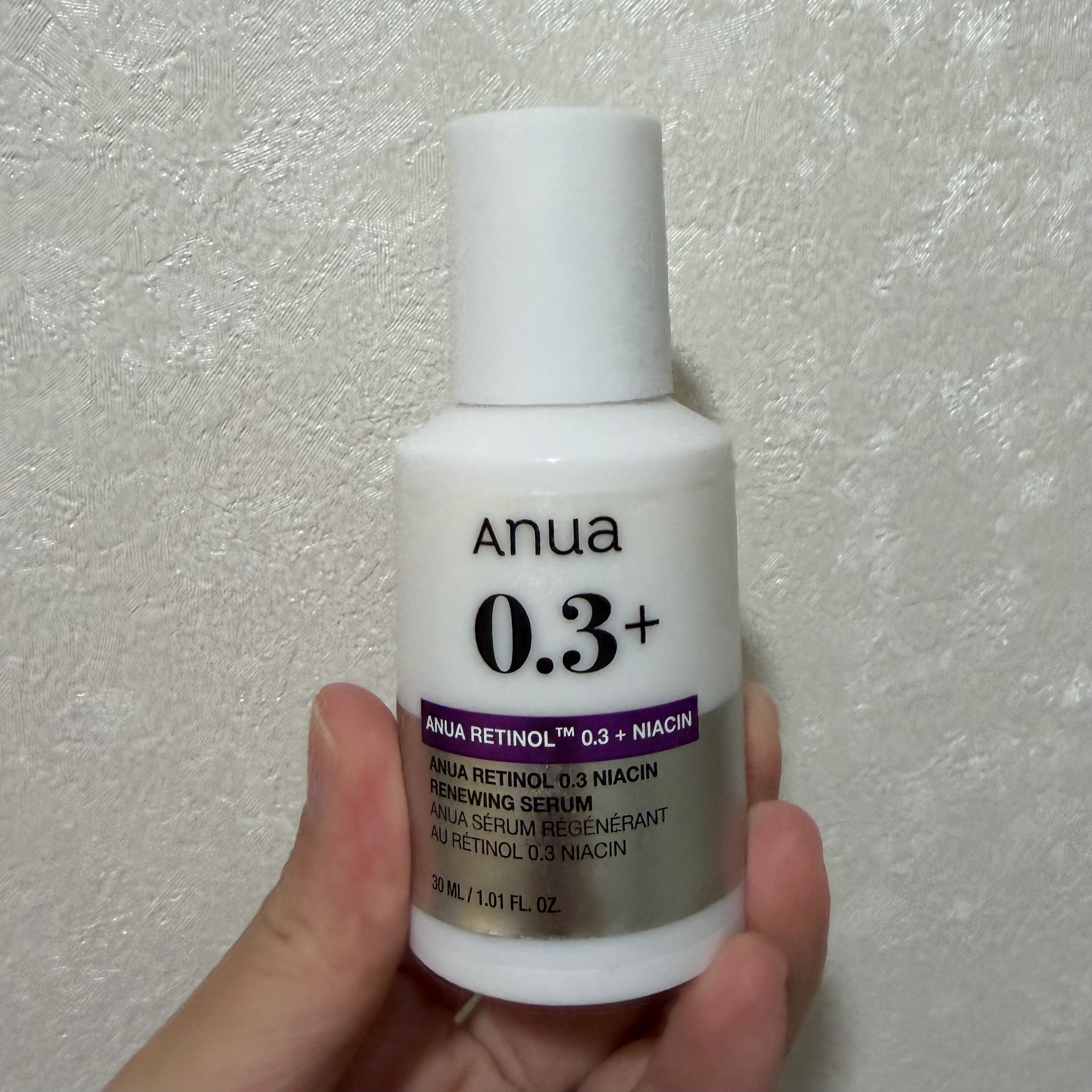 Anua / アヌアレチノール0.3 ナイアシンリニューイングセラム 30mlの