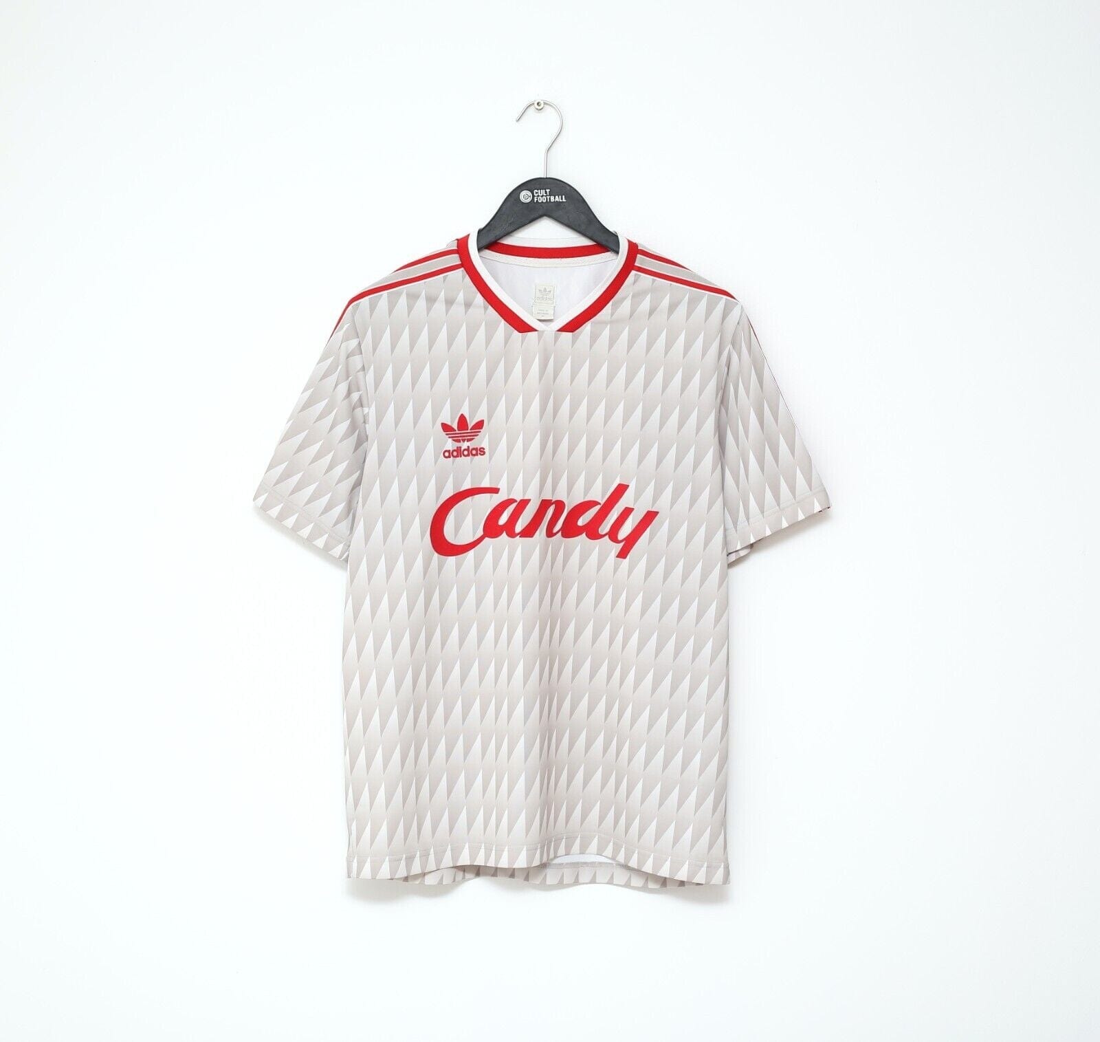 1989/91 LIVERPOOL Retro adidas Originals Candy Away Football Shirt
