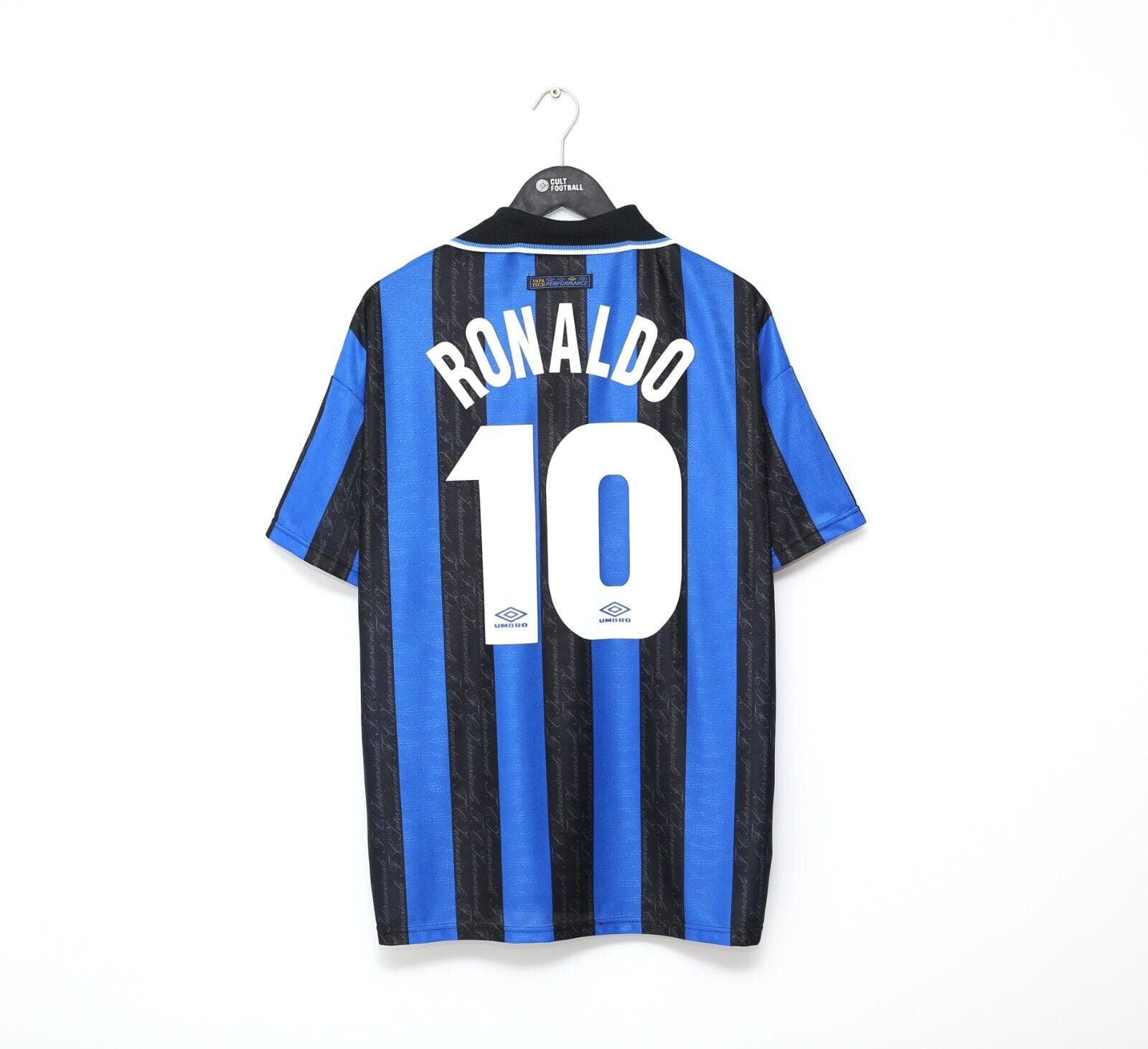 1997/98 RONALDO #10 Inter Milan Vintage Umbro Home Football Away