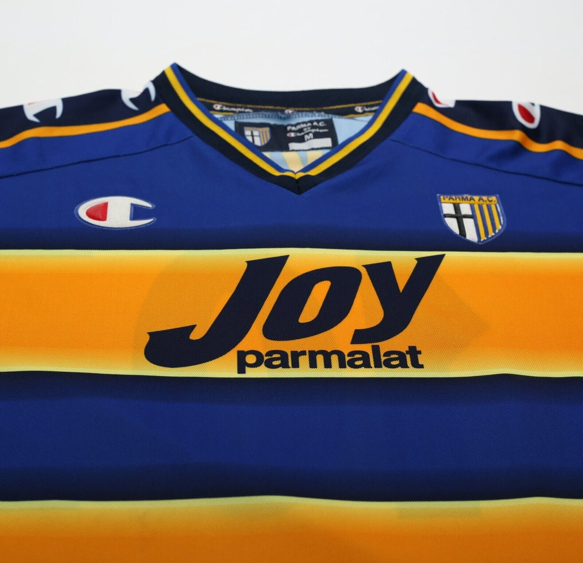 2001/02 NAKATA #10 Parma Vintage Champion Home Football Shirt