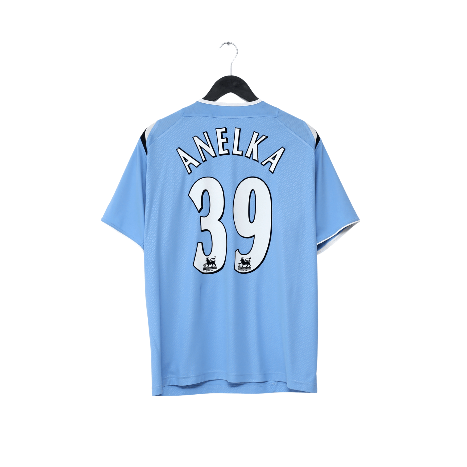 2004/06 ANELKA #39 Manchester City Vintage Reebok Home Football