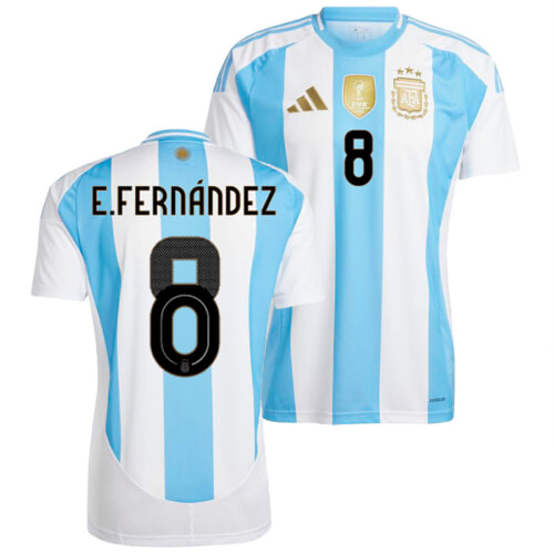 アルゼンチン代表 2024 ホーム 半袖 ユニフォーム No.17 ガルナチョ