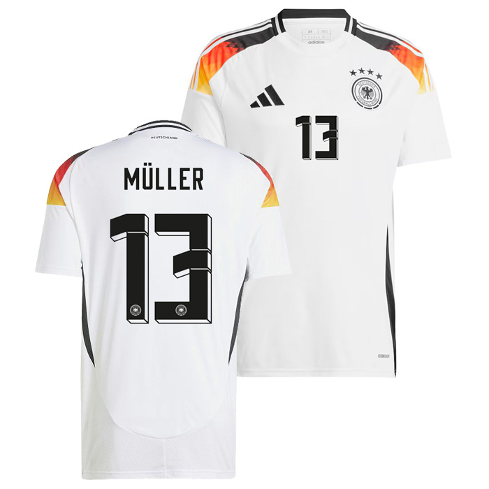 オーセンティック]ドイツ代表ユニフォーム #13.ミュラー adidas ドイツ