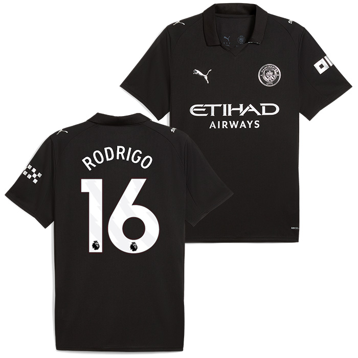 マンチェスターシティ 25-26 アウェイ 半袖 ユニフォーム No.16 ロドリ