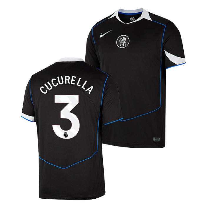 チェルシー 25-26 サード 半袖 ユニフォーム(胸スポンサー無し) No.3