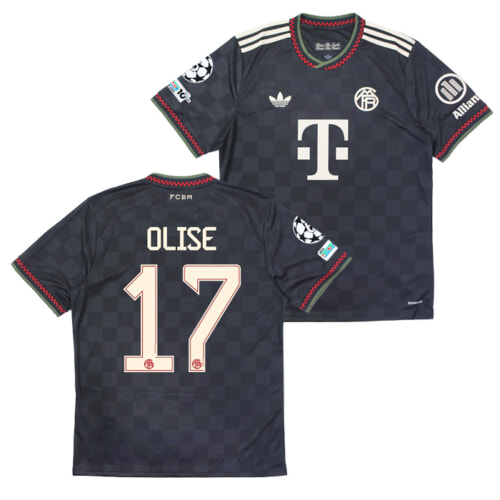 バイエルンミュンヘン 25-26 サード 半袖 ユニフォーム No.14 ルイス