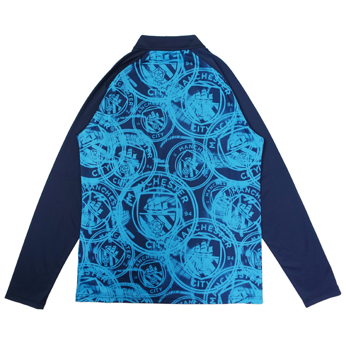 マンチェスターシティ 25-26 プレマッチ 1/4ジップトップ(ネイビー