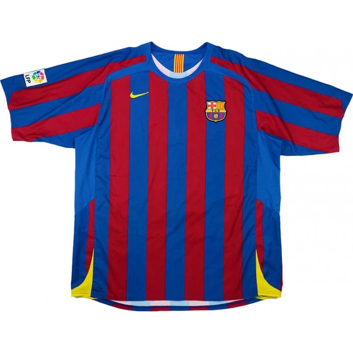 Barca Home Jersey 2005-2006 ETO'O | Foot Soccer Pro