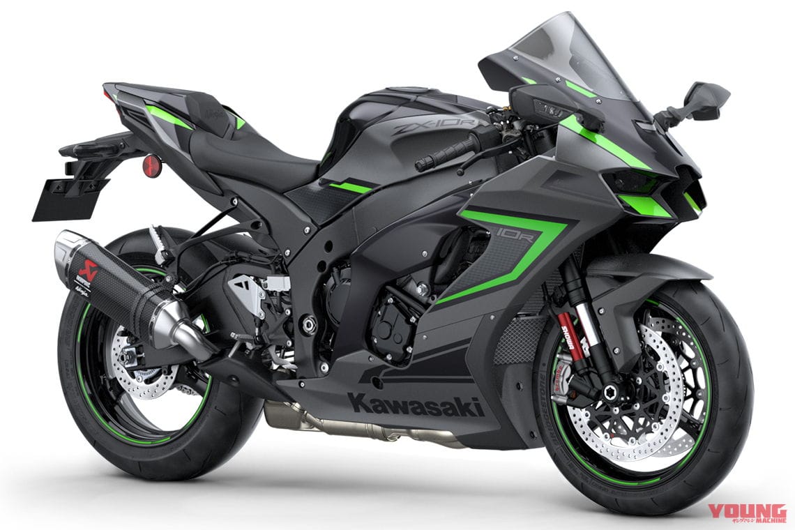カワサキ「ニンジャZX-10R/RR」新色スチールグレーがイカス！ 欧州で