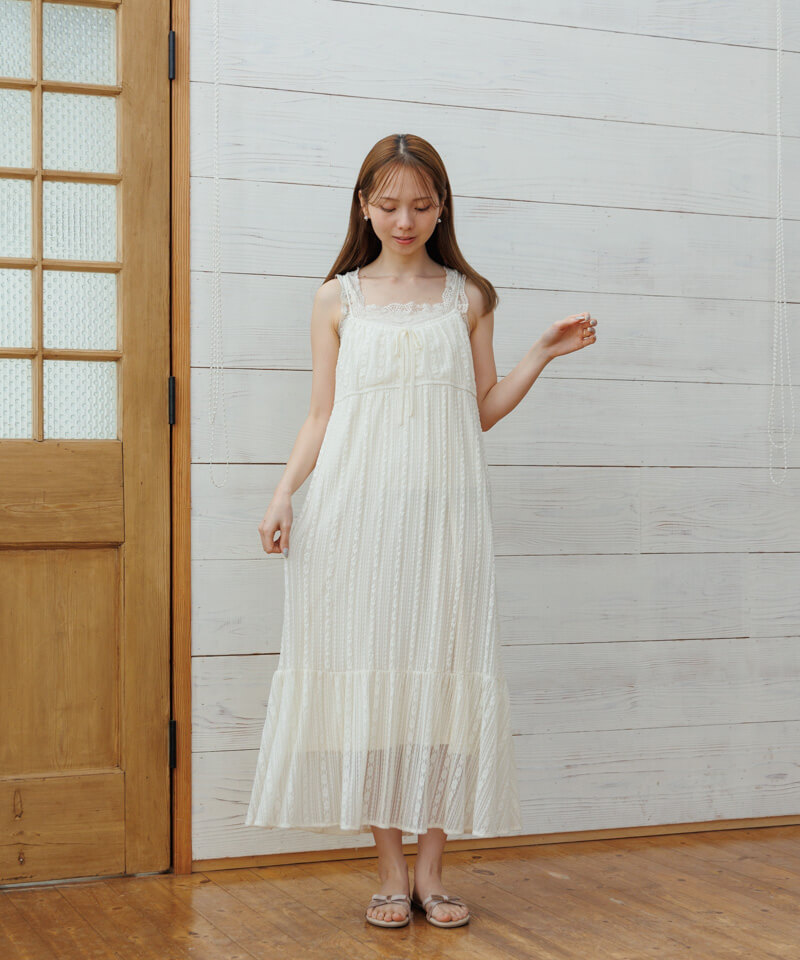 40%OFF】pure lace onepiece～ﾋﾟｭｱﾚｰｽﾜﾝﾋﾟｰｽ | flower／フラワー公式通販