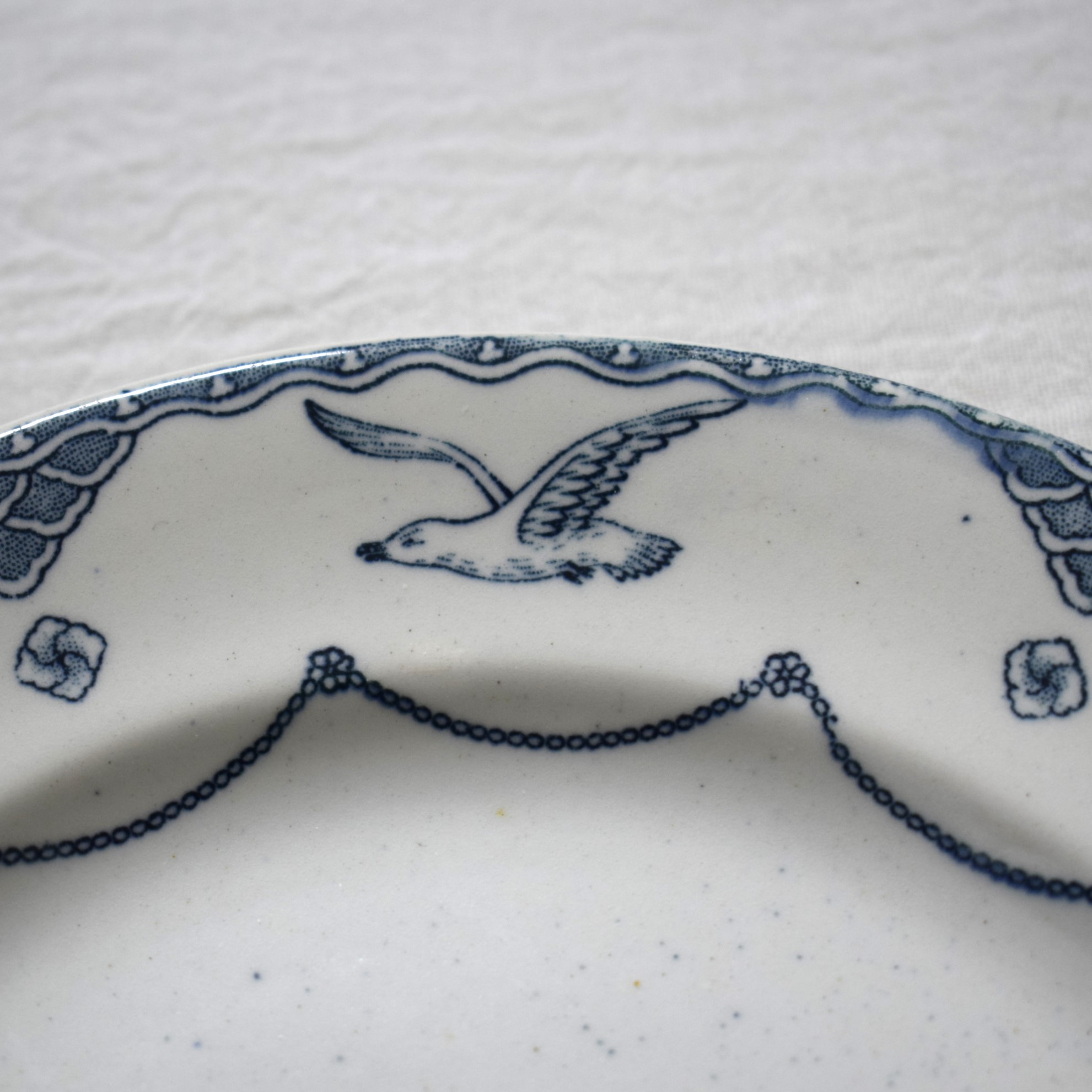 カモメのお皿⑥・デザートプレートø18,8cm / Öresund・オーレスンド