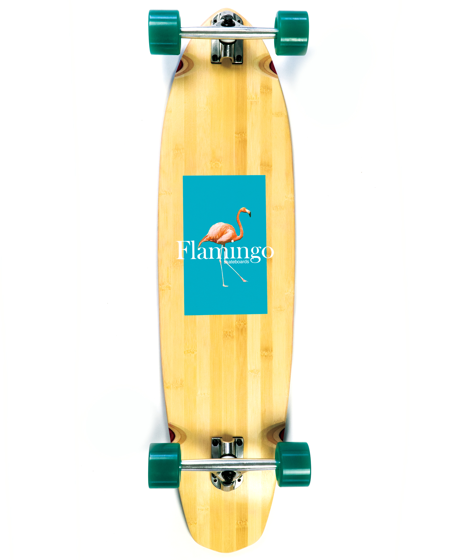 スイスイ進む大き目で安定性の高いのロングボードコンプリート。男女