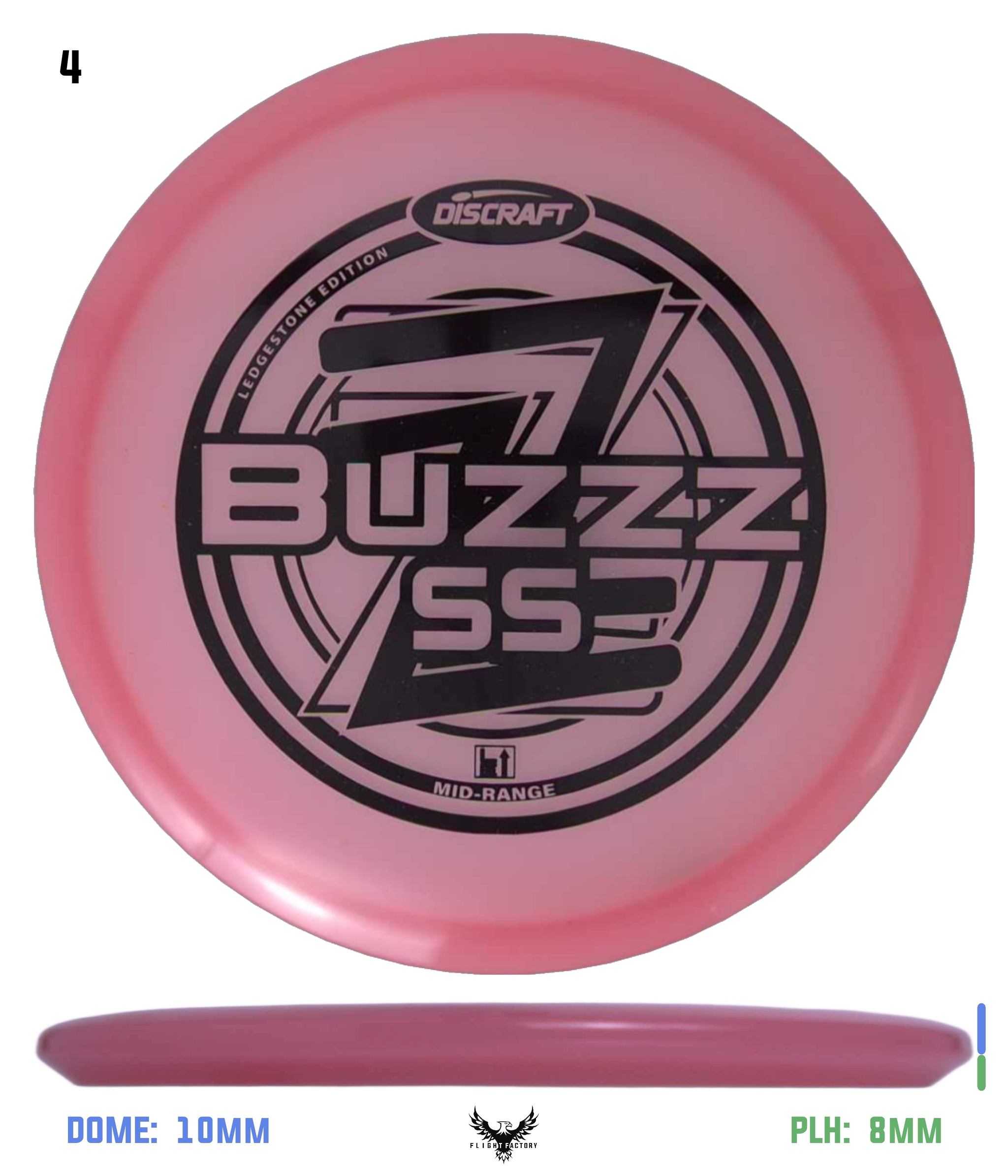 Discraft Z Glo Buzzz SS - Ledgestone Wave 1 (2025) - Flight