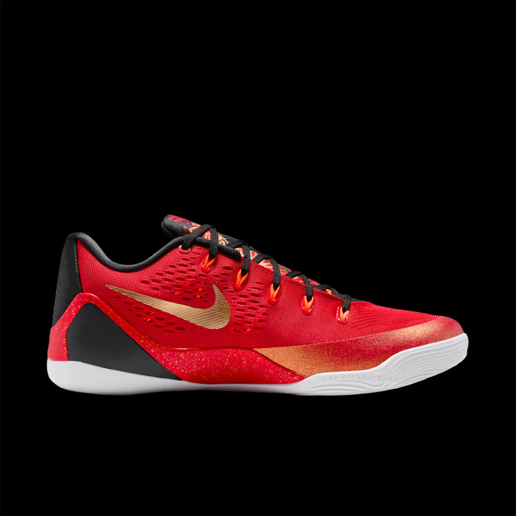 KOBE IX EM PROTRO 'University Red & Metallic Gold' ｜ FLY