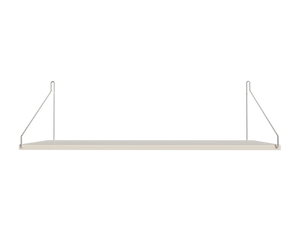 Single Shelf | Warm White Steel | D27 / W80 – FRAMA