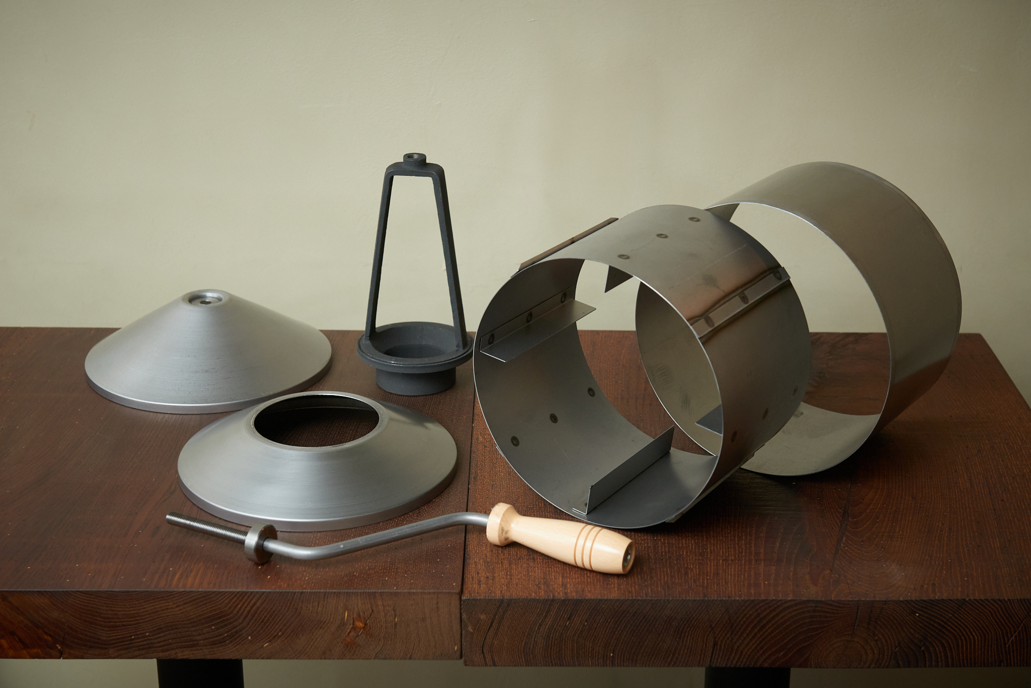 ロースター FUJI手廻しロースター ++ フジローヤル コーヒーミル・焙煎