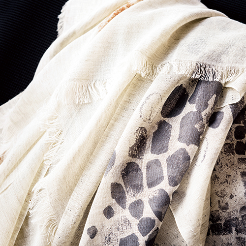 ahujasons】パイソンアニマルミックスショール | 藤巻百貨店