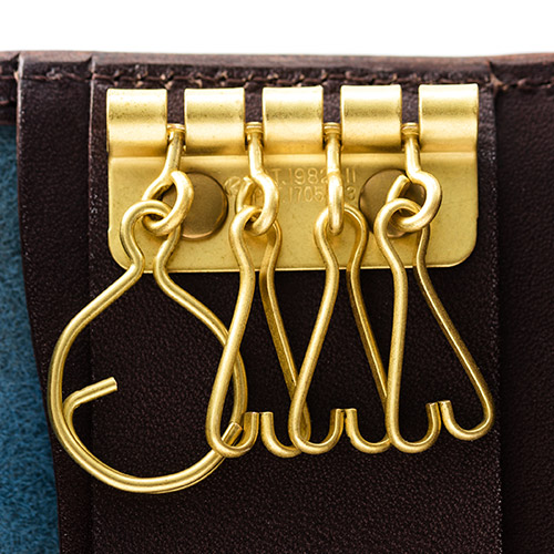 池之端銀革店】Cramp ブライドルレザー3wayキーケース | 藤巻百貨店