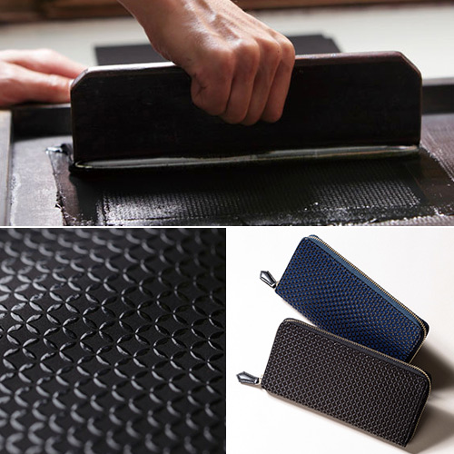 JIZAING×INDEN】甲州印伝 ラウンドファスナー長財布 | 藤巻百貨店