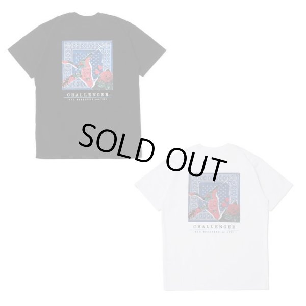 CHALLENGER [チャレンジャー] ROSE BANDANA TEE ローズバンダナTシャツ BBS