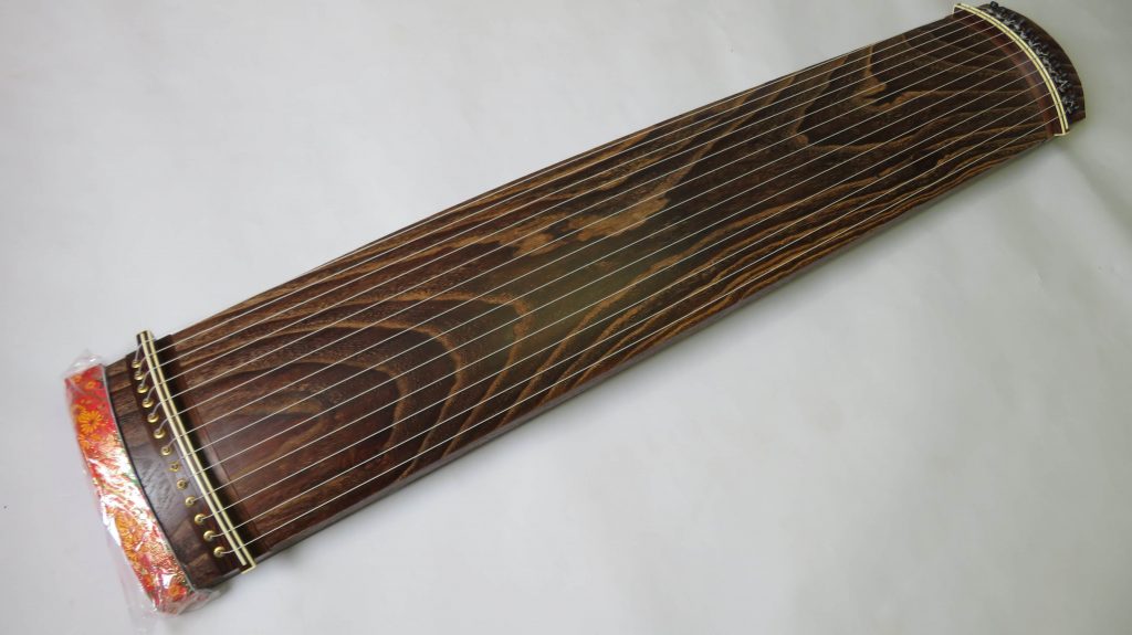 琴 13弦 花柄装飾付き 練習用琴 福山琴 琴 13弦 花柄装飾付き 練習用琴
