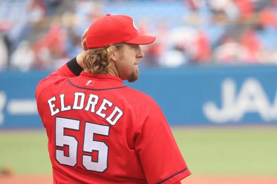 広島エルドレッドがカープウォールでホノボノ投稿「去年はゾウ、今年は