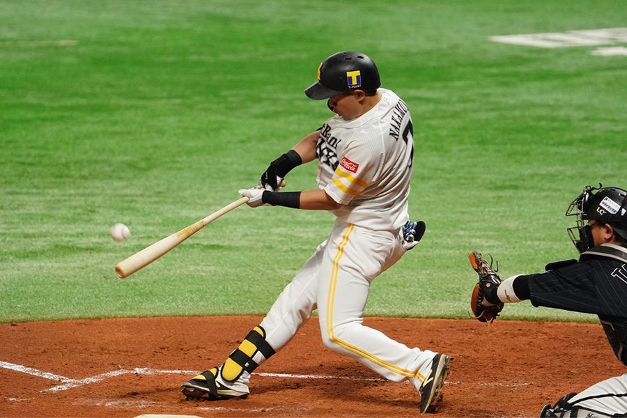 ソフトバンクホークス中村晃選手のフットガード