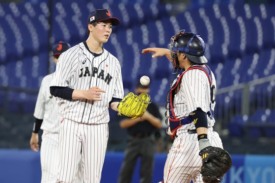 侍ジャパン森下、快投にあった
