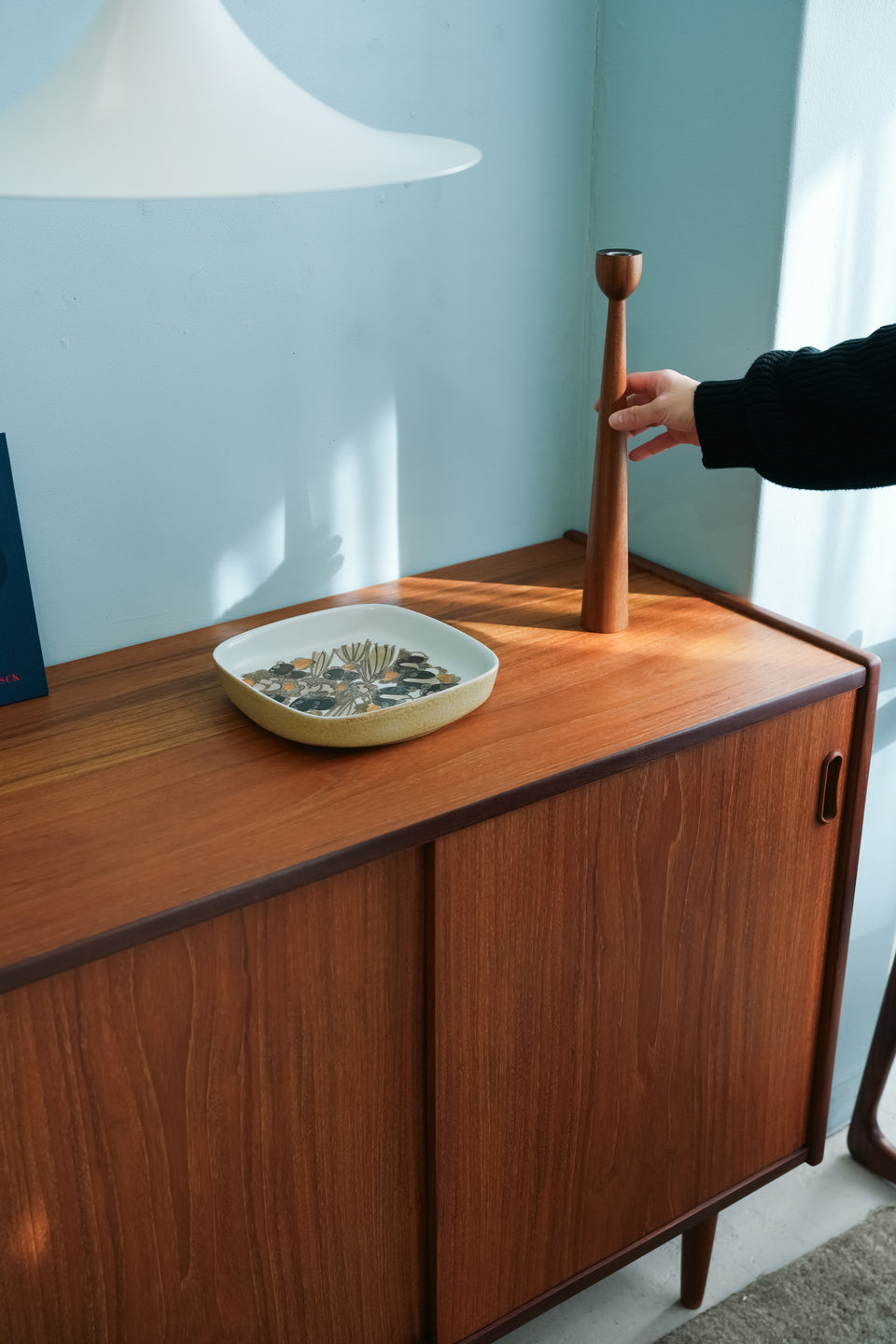 デンマークヴィンテージ キャビネット サイドボード チーク材 北欧家具