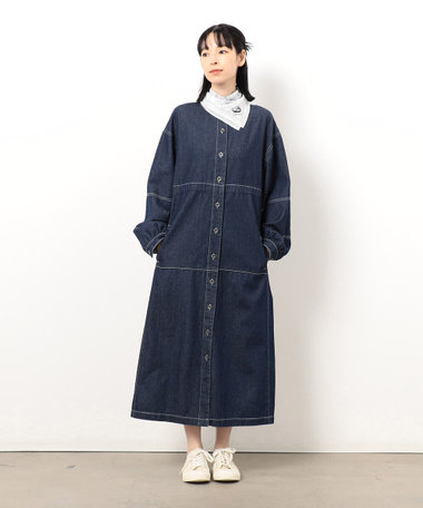 デニムシャツワンピース（52-31OK70-205）｜おにぎり（ONIGIRI