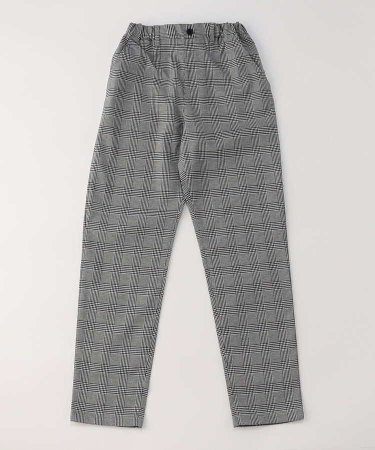 グレンチェック ロングパンツ(140-160cm)（98-52PC18-203
