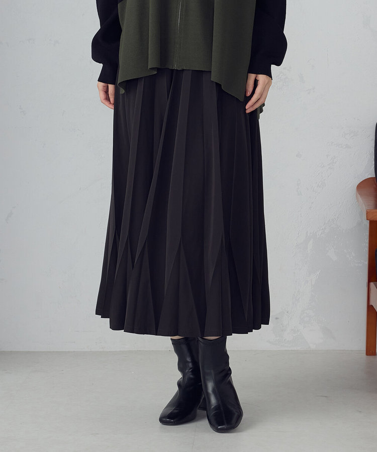 トランスフォーム プリーツスカート（12-90FM04-205）｜コムサイズム