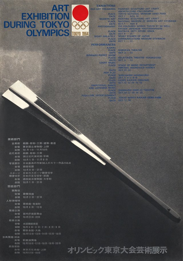 Vintage poster – Tokyo 1964 XVIII Olympic Games – Galerie 1 2 3