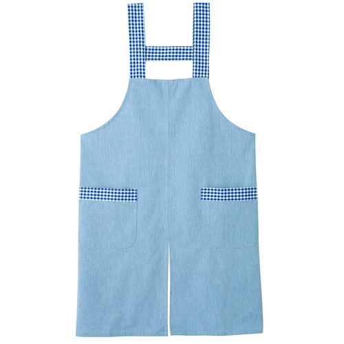 すてきな先生N.Book2026|男女兼用サイズエプロン ネイビー|学研の保育用品