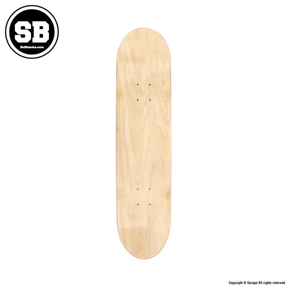 Sk8blanks CANADIAN MAPLE 7.5 x 30 (DEEP CONCAVE) スケートボード