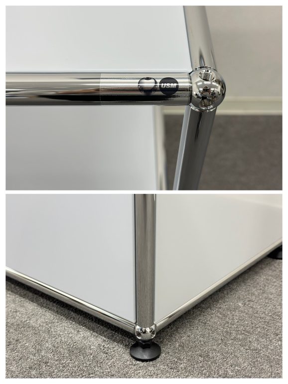 再入荷！正規品 ほぼ未使用品□USMハラー□キャビネットシェルフ 2列2