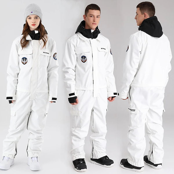 Qoo10] スノーボード ウェア つなぎ レディース