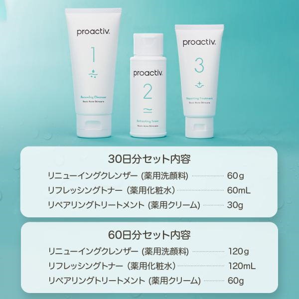 Qoo10] プロアクティブ プロアクティブ 3ステップセット (60
